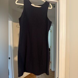 Talbots Classic Navy Blue Wool Dress 6P